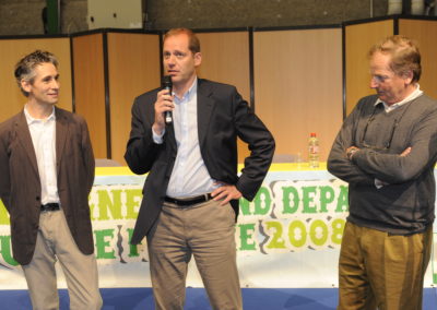 Pour la première fois, il prend le micro dans le cadre du Prix Jacques-Goddet. Christian Prudhomme est particulièrement heureux de rappeler que ce Prix journalistique a été créé pour témoigner que, même au siècle d’internet et de l’image, la presse écrite demeure l’indispensable garant de la légende du Tour de France.