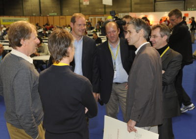 Retour au travail, en compagnie des confrères et de Philippe Sudres, le directeur du service de presse du Tour de France. Selon le règlement du Prix Jacques-Goddet, Jean-Julien Ezvan peut d’ores et déjà préparer la cinquième édition !