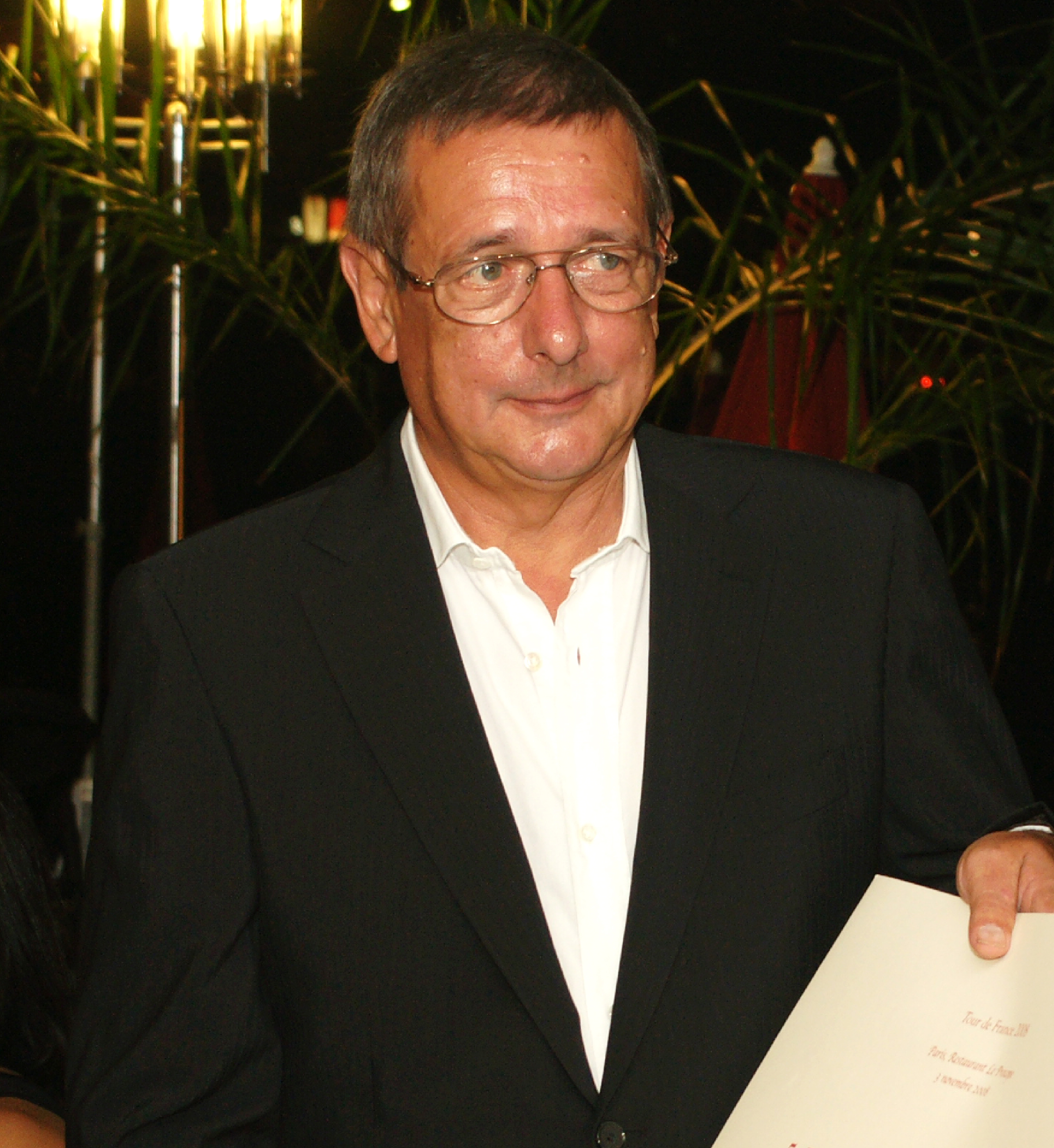 Bernard Chevalier, lauréat du 5e Prix Jacques-Goddet