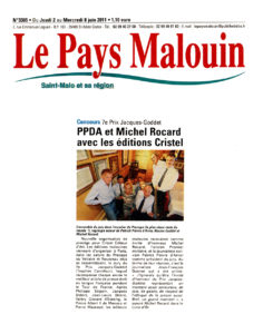 Presse - Le Pays malouin - Prix Jacques-Goddet - mercredi 8 juin 2011