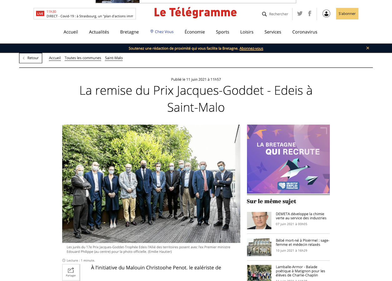 Le Télégramme 17e Prix Jacques-Goddet