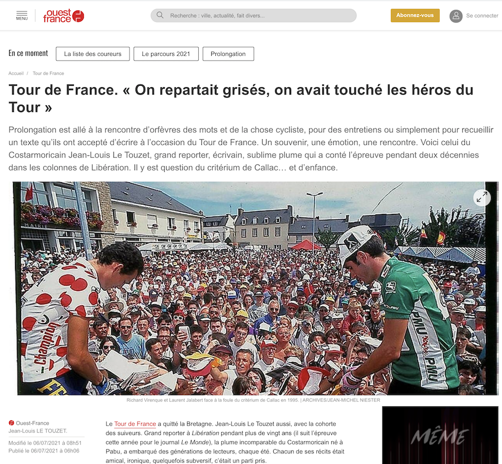 Ouest-France Tout de France Prix Jacques-Goddet