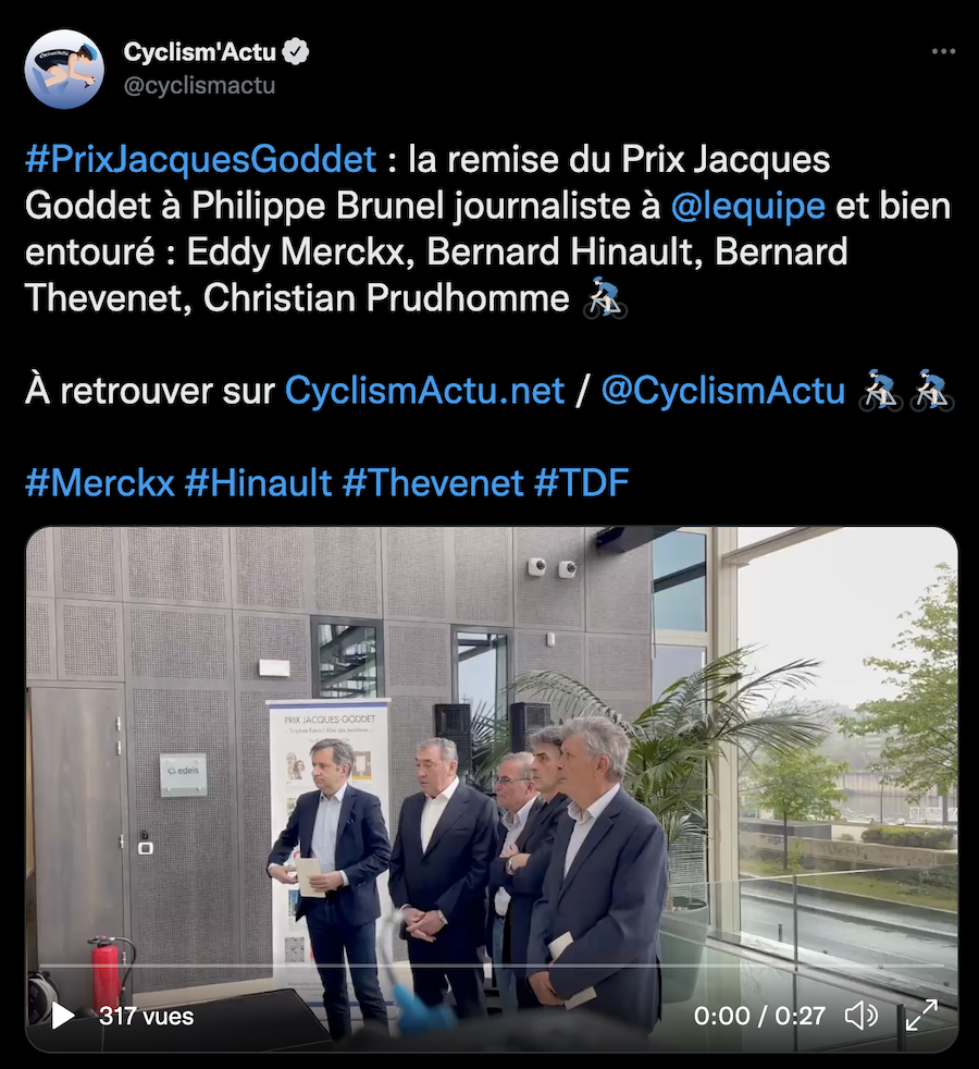 Cyclism'Actu Tour de France Prix Jacques-Goddet