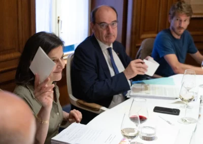 Claire Fages, Jean Castex et Yann Bouchez ont inscrit cinq noms sur les vingt et un possibles. Aimer, c’est choisir !